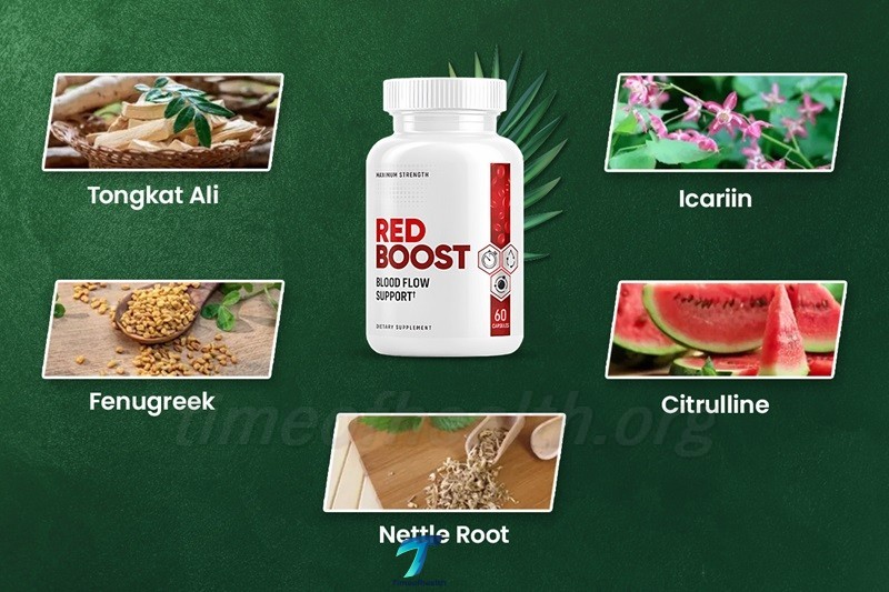 Main Ingredients in Red Boost Blood Flow